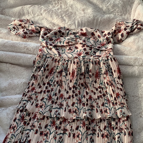 Shopbop O.P.T. Petal Maxi Dress / Red Floral - Picture 8 of 10